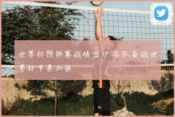 世界杯预热赛战绩出炉 各队备战世界杯节奏加快